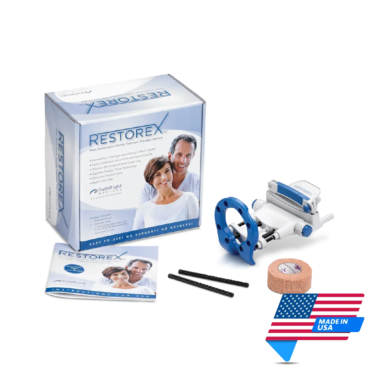 Restore X - Next Generation Penile Traction Therapy Device – Mens ...